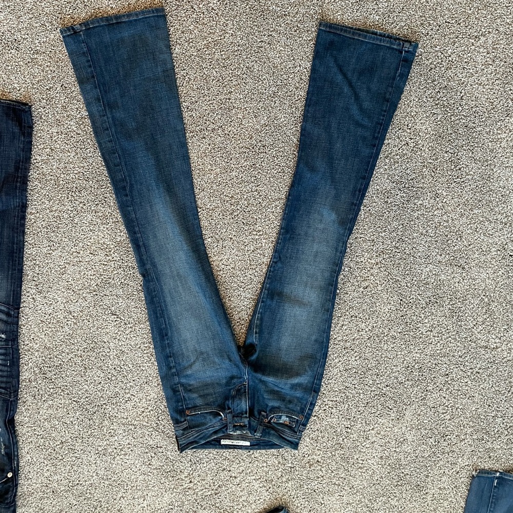 All jeans must go!!! Sizes 24-25 all brand jeans from Burberry to Joe’s